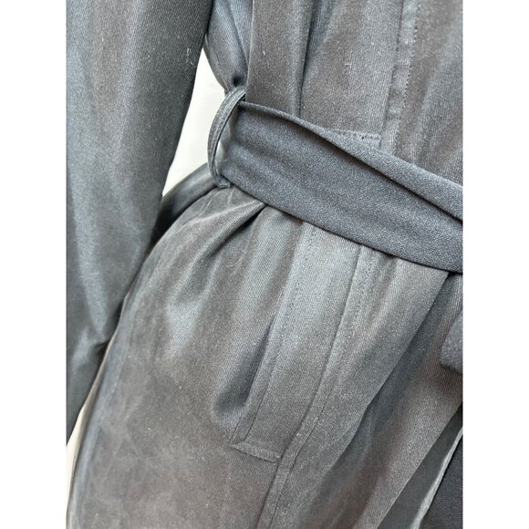 Giorgio Armani Women's Black Button Up Jacket Coat Sz S - Picture 8 of 12